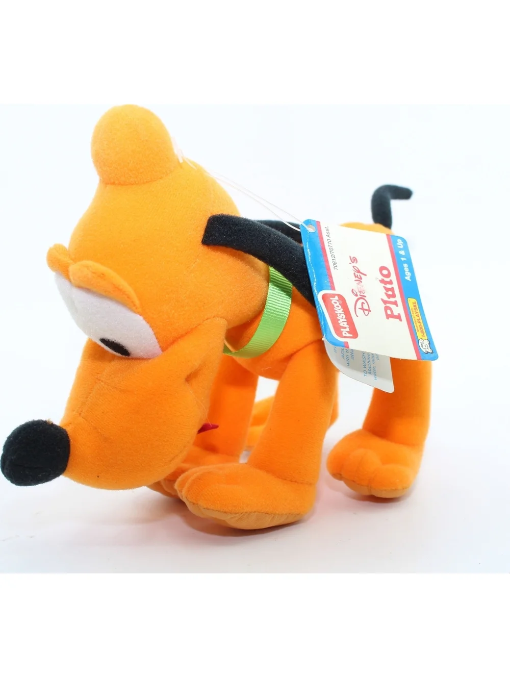 NWT Vintage Playskool The Walt Disney's Pluto Dog Stuffed Plush Doll Toys #70812